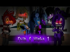 Fnia 4 Night 1||Gacha Club||Black Dragon