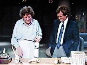 David Letterman - Julia Child