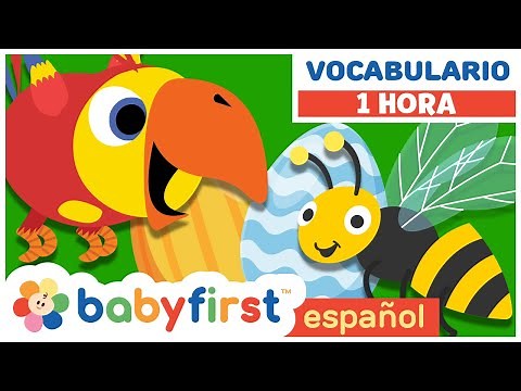 Huevos Sorpresa con Larry el Loro | Aprender Nombres de Animales para Niños | BabyFirst Español