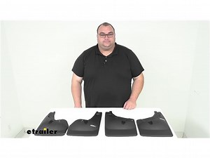 Review of WeatherTech Mud Flaps - Custom Fit Front and Rear with Fender Flares - WT87AP