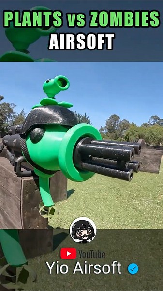 😱 PLANTAS vs ZOMBIES AIRSOFT 😱 ▬ #airsoft #gameplay #fail
