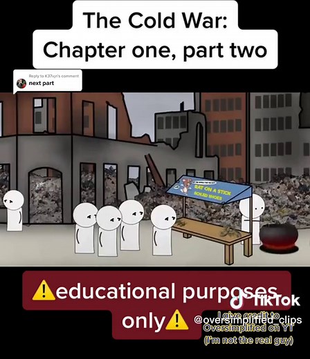 Replying to @K37v¡n #fyp #foryou #foryoupage #coldwar #usa #ussr @oversimplified_clips (first part)