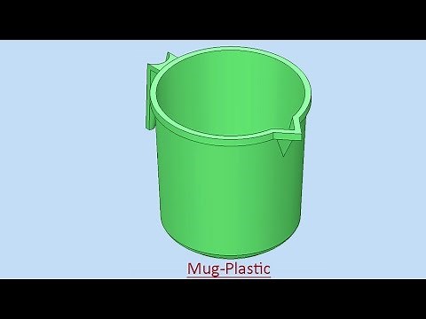 SolidWorks Tutorial || Design a Bath Mug || Complex Loft feature