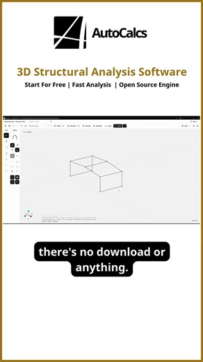 Pro-grade 3D structural analysis for beams, frames & trusses | AutoCalcs