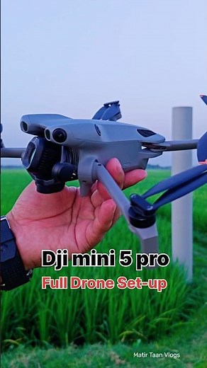 dji mini 5 pro drone camera full setup #shorts #shortvideo #dronecamera #dronevideo #djimini5pro