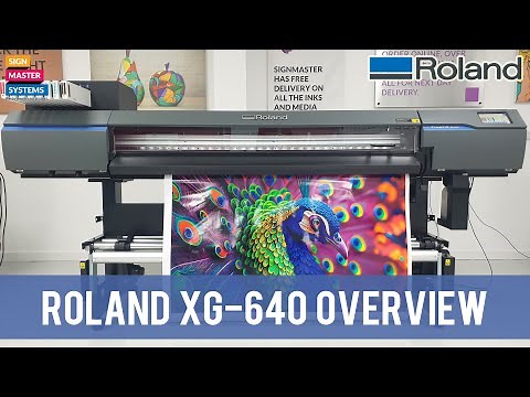 The new Roland XG-640 overview