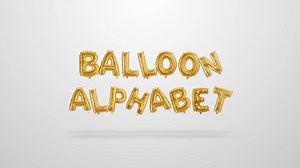 Balloons Alphabet