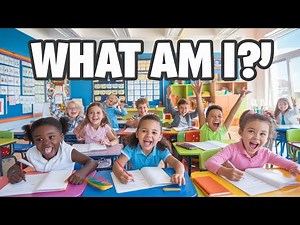 What Am I? Classroom Objects Edition | Colorful Quiz Fun