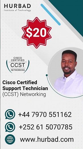 Cisco Certified Support Technician (CCST) Networking