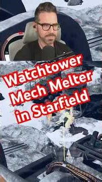 Watchtower Mech Melter #Starfield #Shorts #Creations