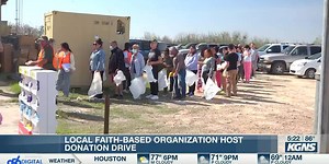 Local faith-based organizations host donation drive
