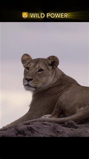Fearless Lion Protecting His Pride #shorts