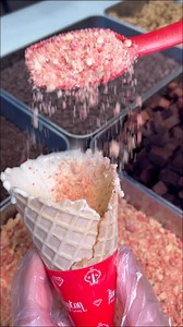 226K views · 4K reactions | Just a Strawberry Shortcake Cone to sweeten your day!  #StrawberryShortcake #Theperfectswirl #TampaDesserts #sweettreat #dessertlover | Hampton Chocolate Factory | Facebook