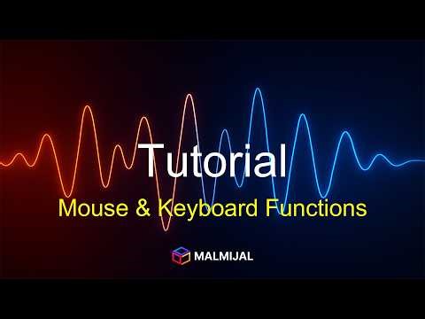 Mouse & Keyboard Functions in Malmijal-M