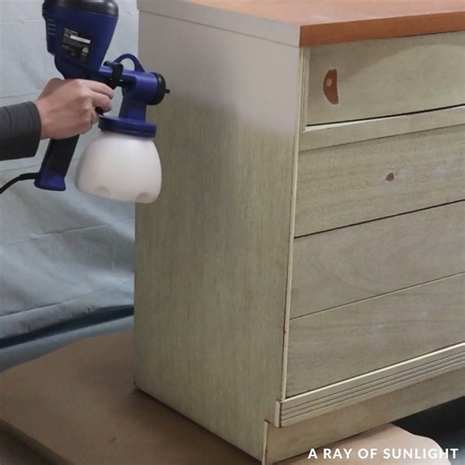 Painting A Dresser With Our Very Own Homemade Chalk Paint | A Ray of Sunlight - Painted Furniture & DIY