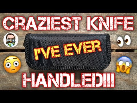 The CRAZIEST knife I’ve ever handled… SERIOUSLY. 😳🔥