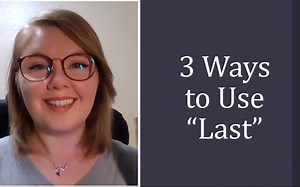 "Last"的3种使用方法