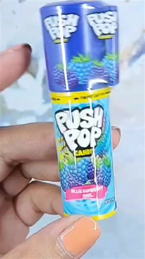 Unboxing Push Pop Blue Raspberry