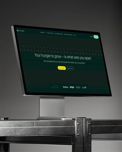 Finance Platform UI Motion