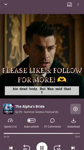 The Alpha's Bride Episode 99: Summer Solstice Festival (6) #thealphasbride #pocketfm #listentothestory #fypageシ #storytelling #listen #bookstory #story | Listen to the Story
