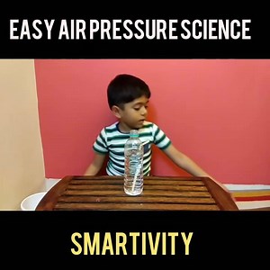 85K views · 44 reactions | Easy air pressure science experiment for kids! | Smartivity India | Facebook