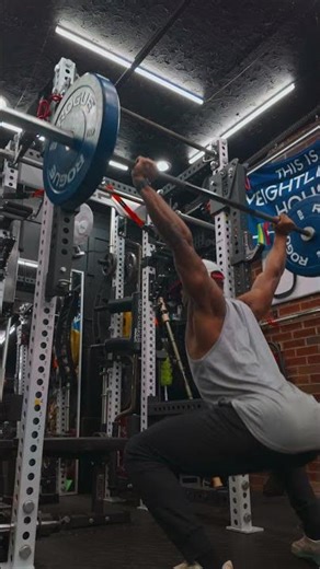 Overhead Squats #behindtherep #garagegym #overheadsquat #shorts