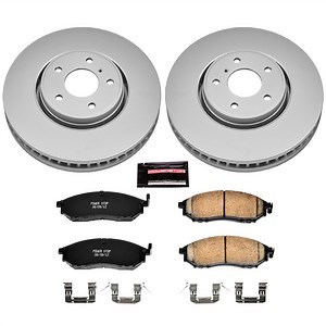 PowerStop CRK5264 PowerStop Z17 Evolution Plus GEOMET Coated Brake Kits | Summit Racing