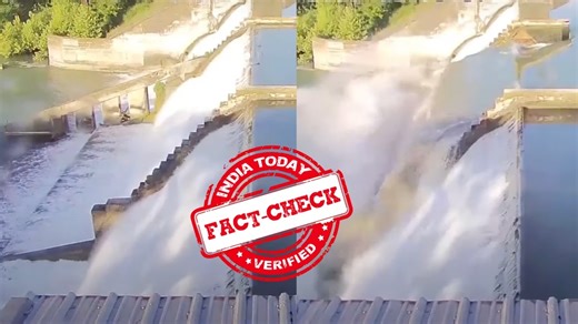 Fact Check: Indian dam collapsed trying to stop Pak’s water? No, this 2019 clip is from US