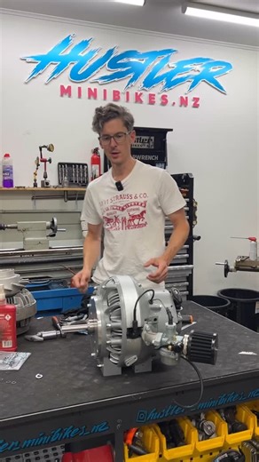 This the Sachs KM48 Wankel Rotary engine i’ll be fitting into Steve Leadbetter’s Hustler Fatboy Rotary Minibike#hustlerminibikesnz #nzmade #rotaryminibike | Hustler Minibikes NZ