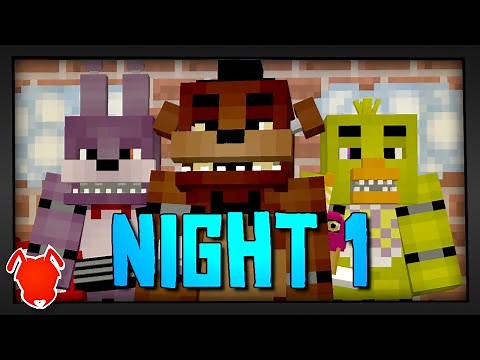 MINE Nights at Freddy's | Night 1 | FNAF Minecraft Roleplay