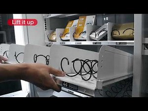 (Maintenance) : Tray Removing from Vending Machine