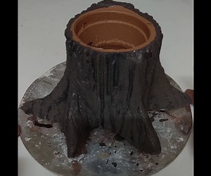 Sculpting a Tree Stump