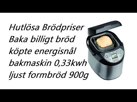 Unboxing bakmaskin OBH Nordica 6544 Bread Maker Inox fyndat från Elfynd.se