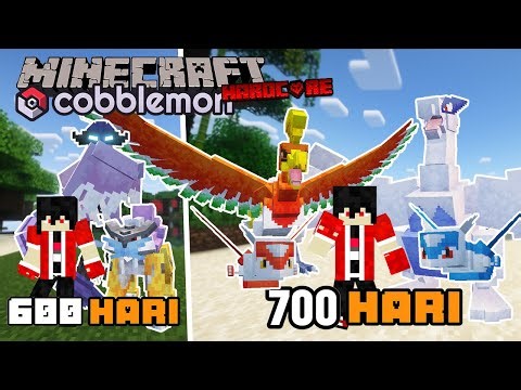 700 Hari Minecraft Tapi Cobblemon Hardcore