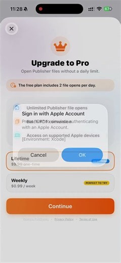 PUB Reader for MS Publisher Demo
