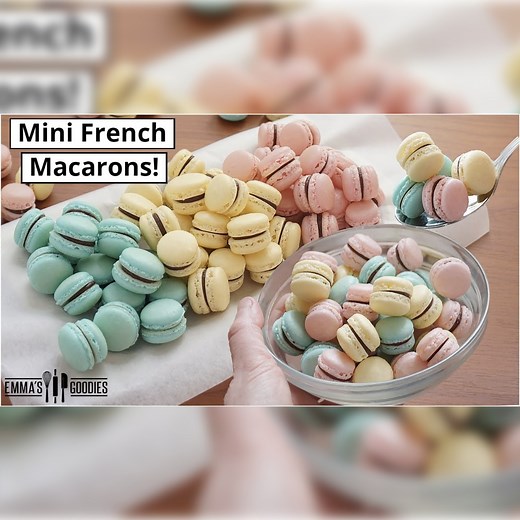 20K views · 647 reactions | $5 Gourmet FRENCH MACARONS! How to make French Macarons for beginners!  | Emma's Goodies | Facebook