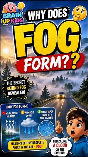 Why Does Fog Appear Suddenly? 🌫️🤯