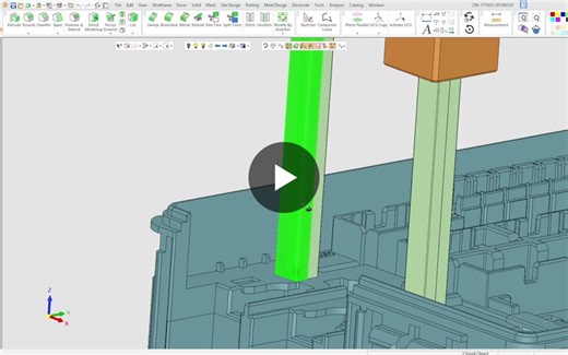 Hot Tip to Cold runner - Pin point Gate Connector - Precision Mold | Jack Zhan