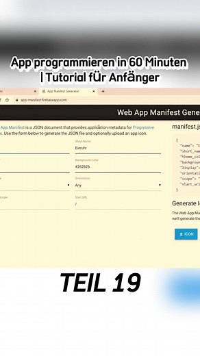 #App programmieren in 60 Minuten | Tutorial für Anfänger #Programmiererwerden #SoftwareProgrammierer #Entwickler #SoftwareEntwickler #Job #Karriere #Developer #Webdeveloper #WebDeveloper #Ausbildung #Weiterbildung #Coaching #HTML #JavaScript #lernen #schnell #Premium #Lebenslauf #Studium #Arbeit #DeveloperAkademie #Akademie #Schule #Uni #Portfolioaufbauen #Programmierenlernen #Umschulung #Fortbildung #IT #Programmierer #programmiererwerdenohnestudium #Bootcamp #Coden #HerrProgrammierer #Schnell