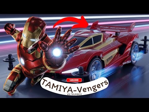 AVENGERS but TAMIYA MINI 4WD-VENGERS 🔥All Characters (Marvel & DC) 2025