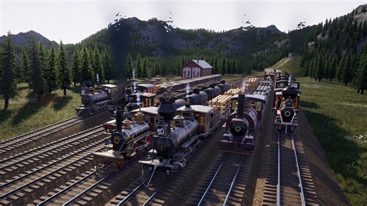 16-Player Train Game Railroads Online Making Tracks for PS5