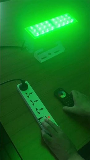 How to connect the remote controller to wireless RGBW lighitng?