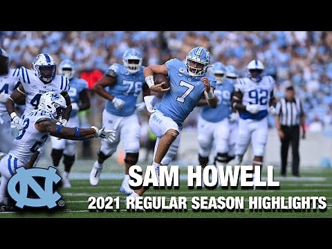 Sam Howell 2021 Regular Season Highlights | UNC QB
