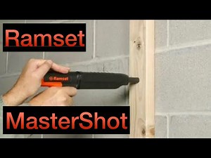 Ramset MasterShot 0.22 Caliber Powder Actuated Tool