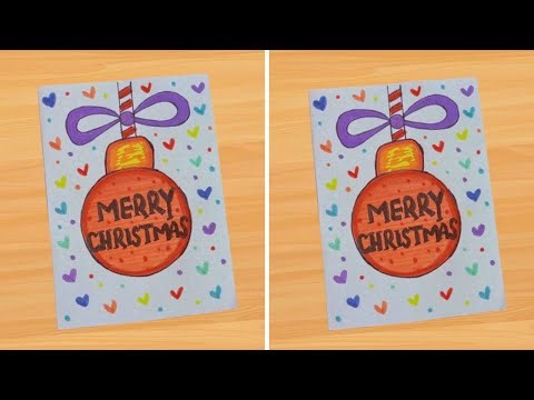 Christmas Greeting Card Ideas 2025 🎄 DIY Christmas Card Easy & Elegant Handmade Card Making