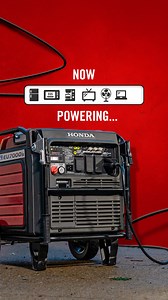 If it's showing up in that bar, the Honda EU7000iS can power it. This is what reliable looks like. 💪 | Honda Power Equipment