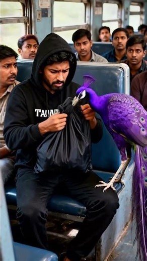 It's no ordinary peacock; it's a divine guardian sent by Vishnu to protect the faithful.