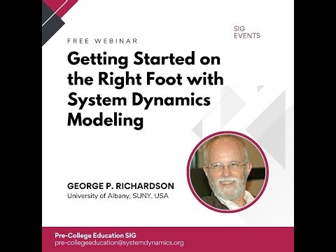 Getting Started on the Right Foot with System Dynamics Modeling 23 March 2023