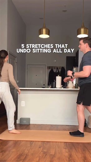 5 Stretches to Undo Sitting All Day