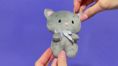 Cat Plush Toy Machine Embroidery Design - DIY ITH Toy – 3D – One Hooping - 5 Sizes - Etsy